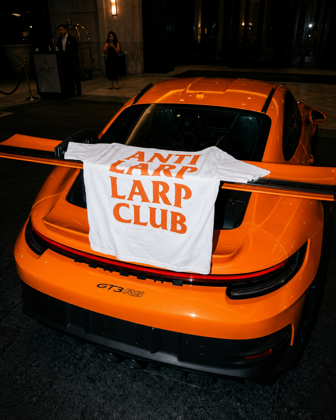 Anti Larp Larp Club Tee