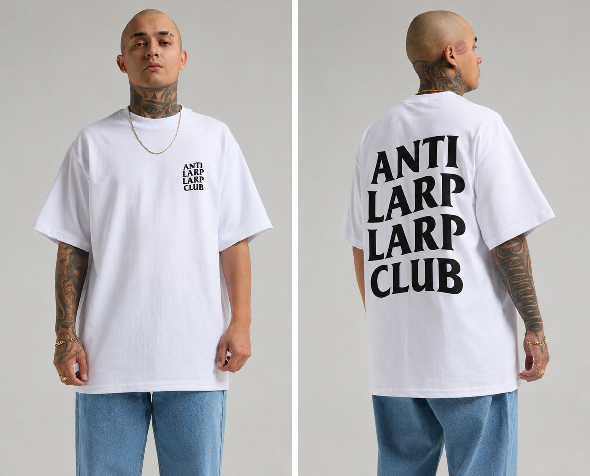 Anti Larp Larp Club Tee