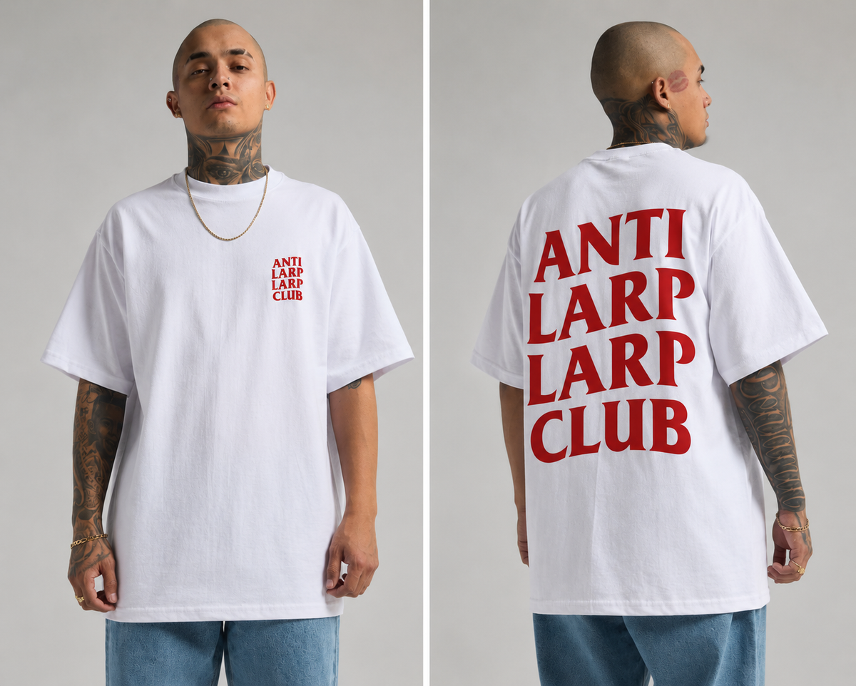 Anti Larp Larp Club Tee